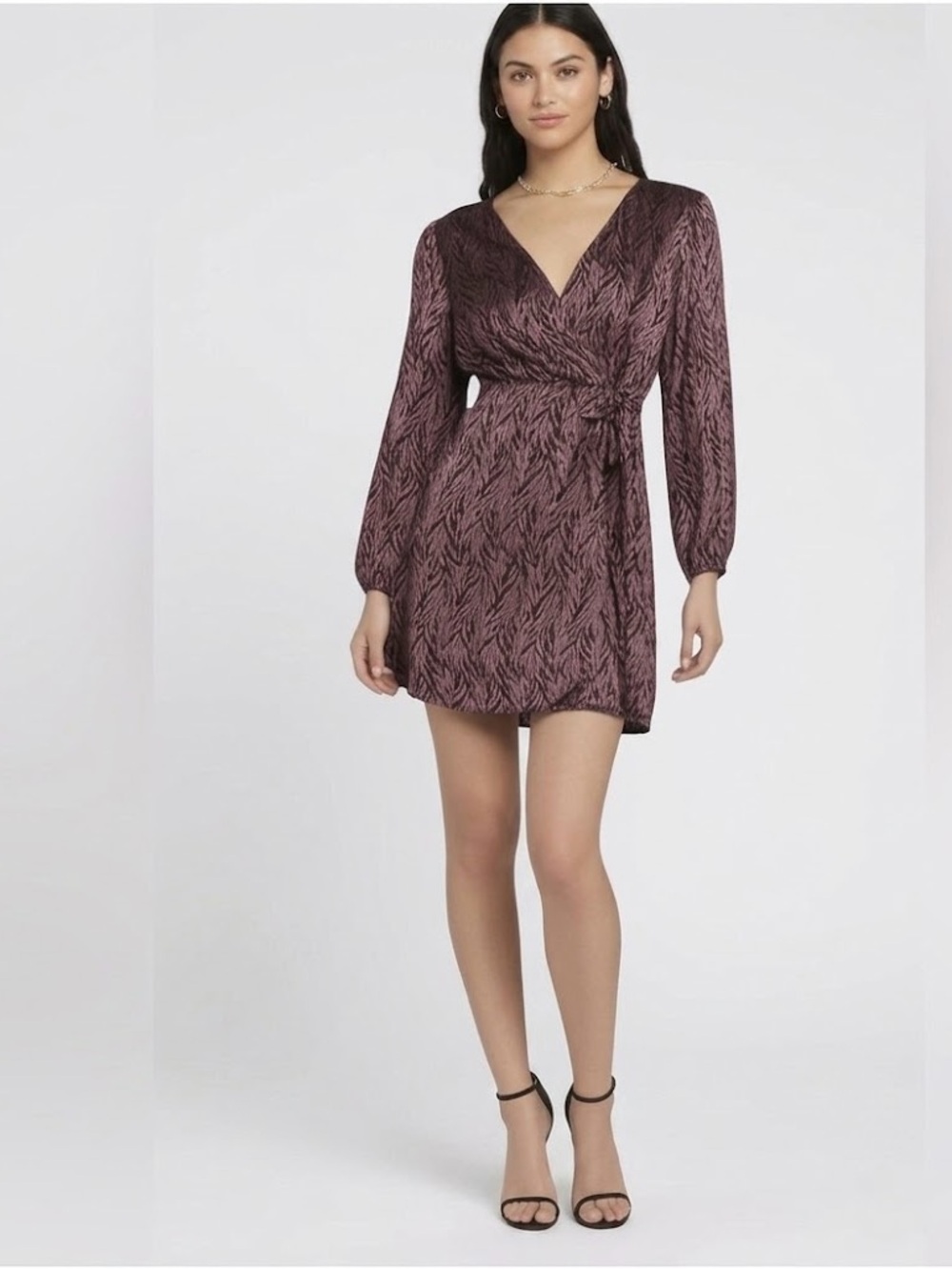 Artizia Talula Patterned Long Sleeve Romper Size Small